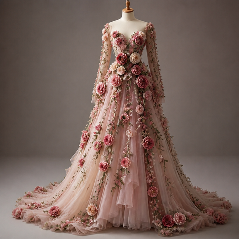 أكمام طويلة
edit the attached fashion design with these instructions: أكمام طويلة. keep it photorealistic, just the design no text