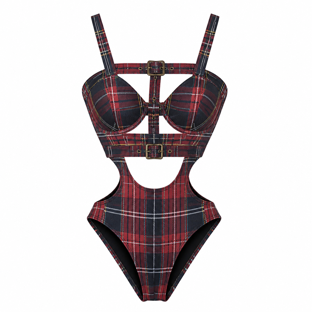 A Female Swimwear design, for Beach, suitable for Summer. Consider British fashion — Savile Row tailoring, eclectic street style, heritage tweeds and tartans, punk influences. Current season is Summer in United Kingdom.
photorealistic fashion design, A Female Swimwear design, for Beach, suitable for Summer. Consider British fashion — Savile Row tailoring, eclectic street style, heritage tweeds and tartans, punk influences. Current season is Summer in United Kingdom., just the design no text