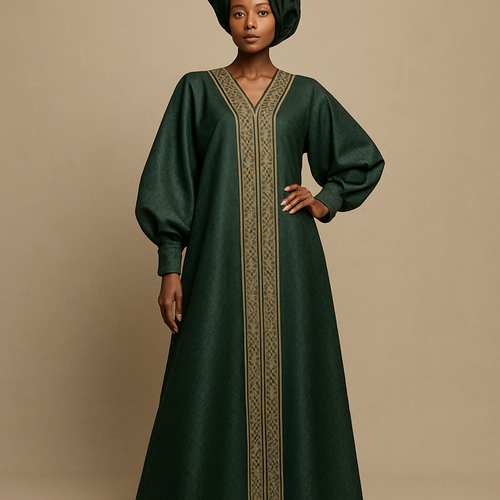 Create a shadda boubou for women that’s the first of its kind, unique, classy, and sophisticated in design. 