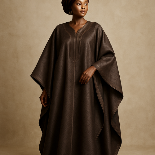 Create a shadda boubou for women that’s the first of its kind, unique, classy, and sophisticated in design. 
