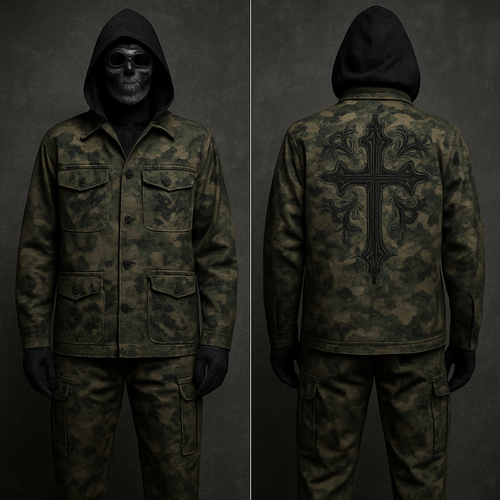Hunting camo work jacket and pants
