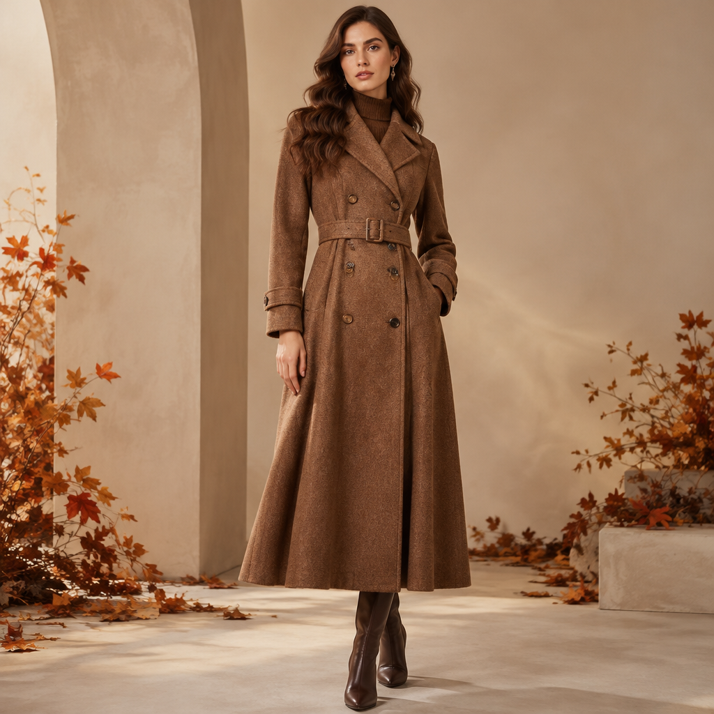 A Female Dress design, suitable for Fall. IQ fashion aesthetics. Current season is Autumn in IQ. Present it as professional fashion catalogue photography: the garment is the subject, shown full-length with editorial styling, neutral posing and tasteful, non-suggestive framing.
photorealistic fashion design, A Female Dress design, suitable for Fall. IQ fashion aesthetics. Current season is Autumn in IQ. Present it as professional fashion catalogue photography: the garment is the subject, shown full-length with editorial styling, neutral posing and tasteful, non-suggestive framing., just the design no text