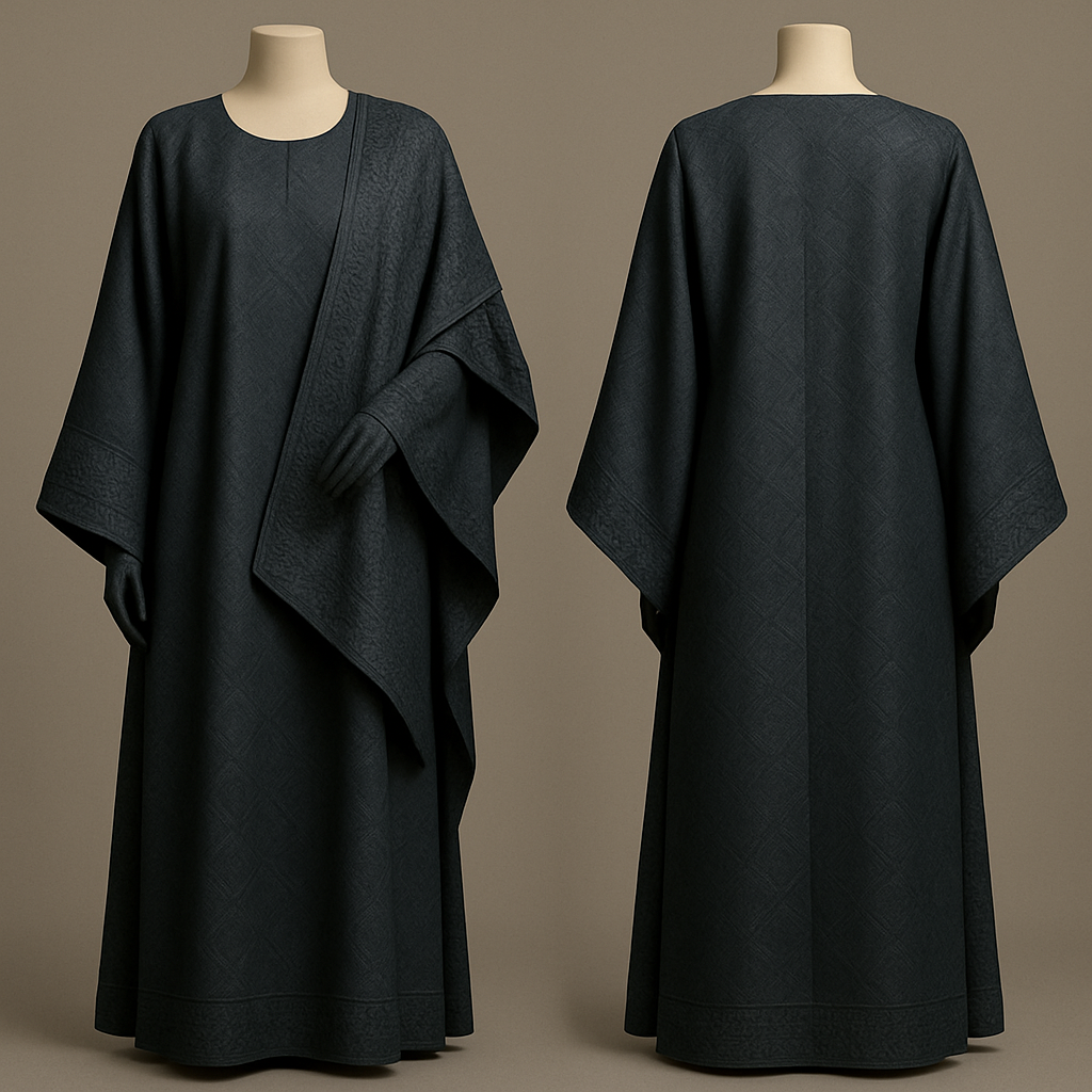 Create a shadda boubou for women that’s the first of its kind, unique, classy, and sophisticated in design.
Create a shadda boubou for women that’s the first of its kind, unique, classy, and sophisticated in design. , show front and back