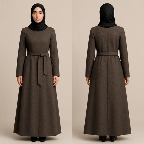 فستان مخجبات شتوي 
