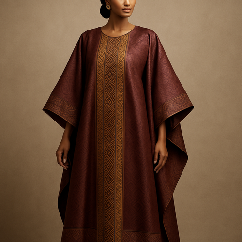 Create a shadda boubou for women that’s the first of its kind, unique, classy, and sophisticated in design. 