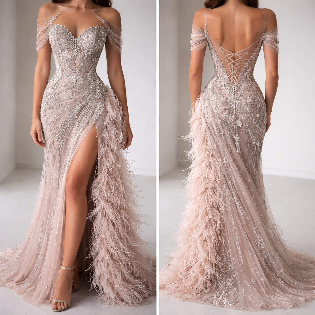 فستان
فستان
, show front and back