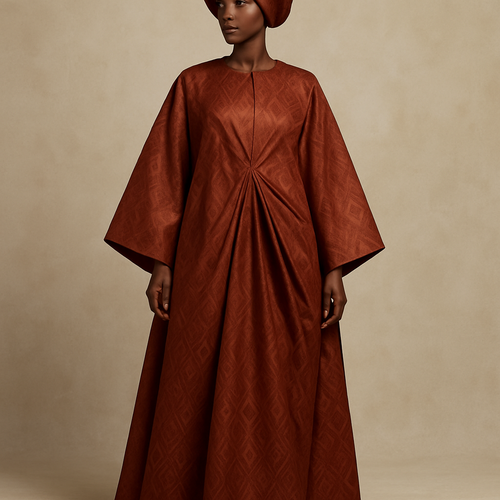 Create a shadda boubou for women that’s the first of its kind, unique, classy, and sophisticated in design. 
