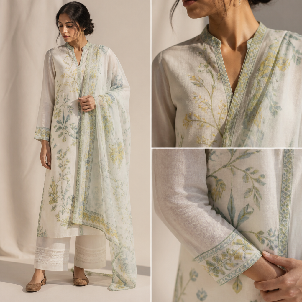 A Dress design, suitable for Summer. Consider Bangladeshi fashion — jamdani saree, salwar kameez; muslin and cotton traditions; vibrant draping styles.
photorealistic fashion design, A Dress design, suitable for Summer. Consider Bangladeshi fashion — jamdani saree, salwar kameez; muslin and cotton traditions; vibrant draping styles., just the design no text