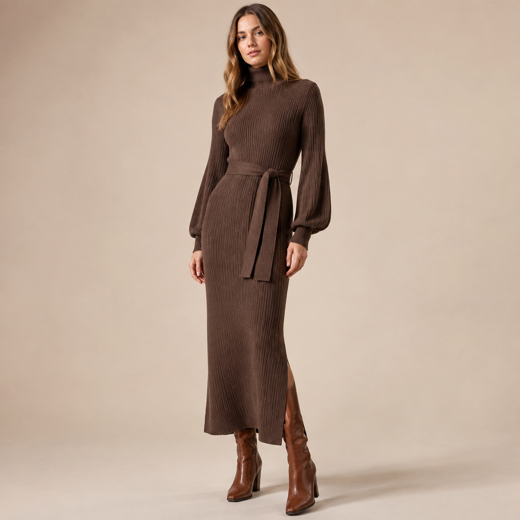 A Dress design. Consider American fashion — diverse and trend-driven, casual-cool, athleisure influence, regional variety from NYC sophistication to LA relaxed. Current season is Autumn in United States. Present it as professional fashion catalogue photography: the garment is the subject, shown full-length with editorial styling, neutral posing and tasteful, non-suggestive framing.
photorealistic fashion design, A Dress design. Consider American fashion — diverse and trend-driven, casual-cool, athleisure influence, regional variety from NYC sophistication to LA relaxed. Current season is Autumn in United States. Present it as professional fashion catalogue photography: the garment is the subject, shown full-length with editorial styling, neutral posing and tasteful, non-suggestive framing., just the design no text