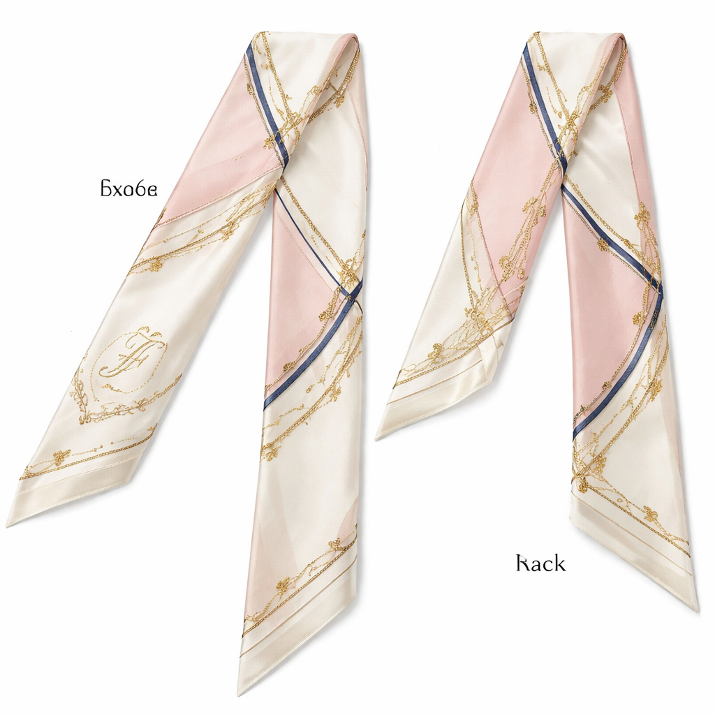 Design a silk scarf thanks 5x 86cm to be wrapped on the handle of a purse.
This is for a collegiate graduation ceremony. No logos or any school relation. Let’s make it simple and tailored. Let’s have JF be the initials. It’s like a sorority social club. Sophisticated and Jolie Franc edition
Design a silk scarf thanks 5x 86cm to be wrapped on the handle of a purse.
This is for a collegiate graduation ceremony. No logos or any school relation. Let’s make it simple and tailored. Let’s have JF be the initials. It’s like a sorority social club. Sophisticated and Jolie Franc edition, classic style, show front and back