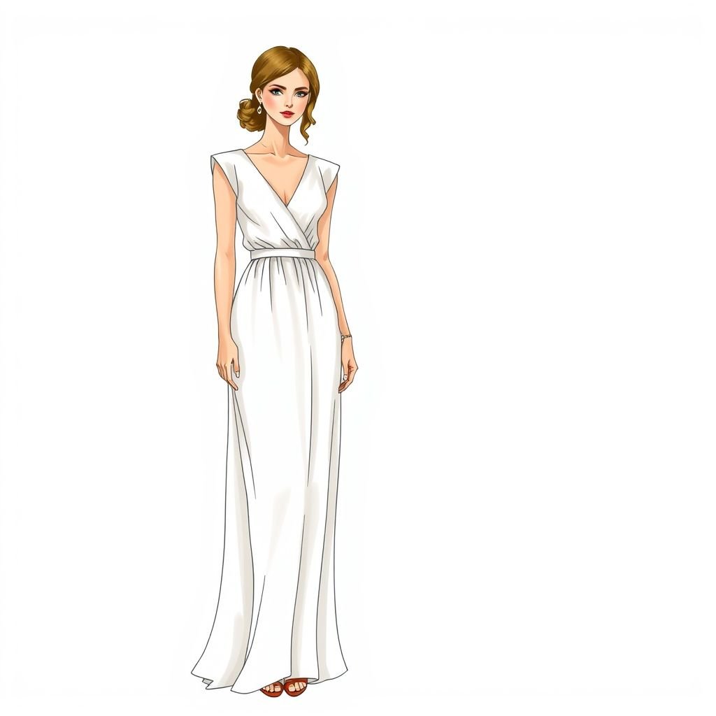85 kg 5”2 girl long maxi designs for patty wear in summers
Design an elegant summer maxi dress suitable for a formal occasion, tailored for a 5’2”, 85 kg figure. Incorporate rich, breathable fabrics like chiffon or silk, with a flattering A-line silhouette. Enhance the look with structured cap sleeves, a cinched waist, and subtle floral embroidery, ensuring a sophisticated and polished appearance.