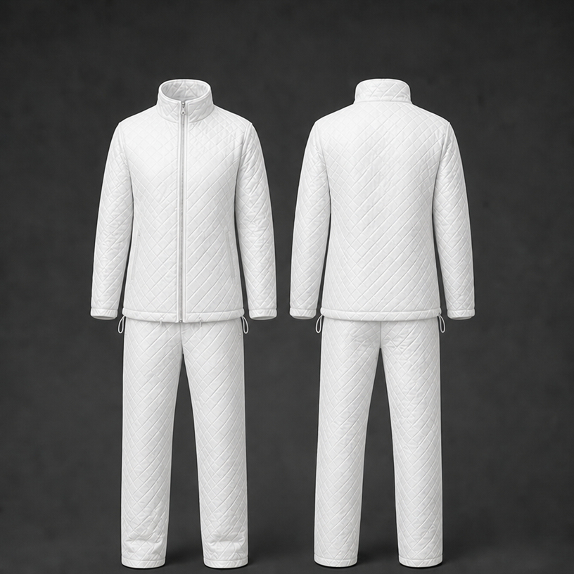Make this in white no cap
edit the attached fashion design with these instructions: Make this in white no cap. keep it photorealistic, just the design no text