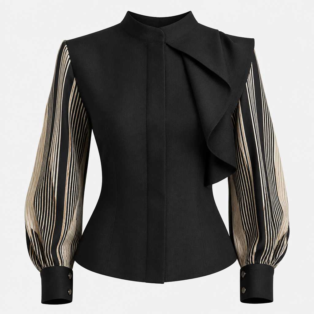 A Top design, in Business style. South Africa fashion aesthetics.
photorealistic fashion design, A Top design, in Business style. South Africa fashion aesthetics., business style, just the design no text