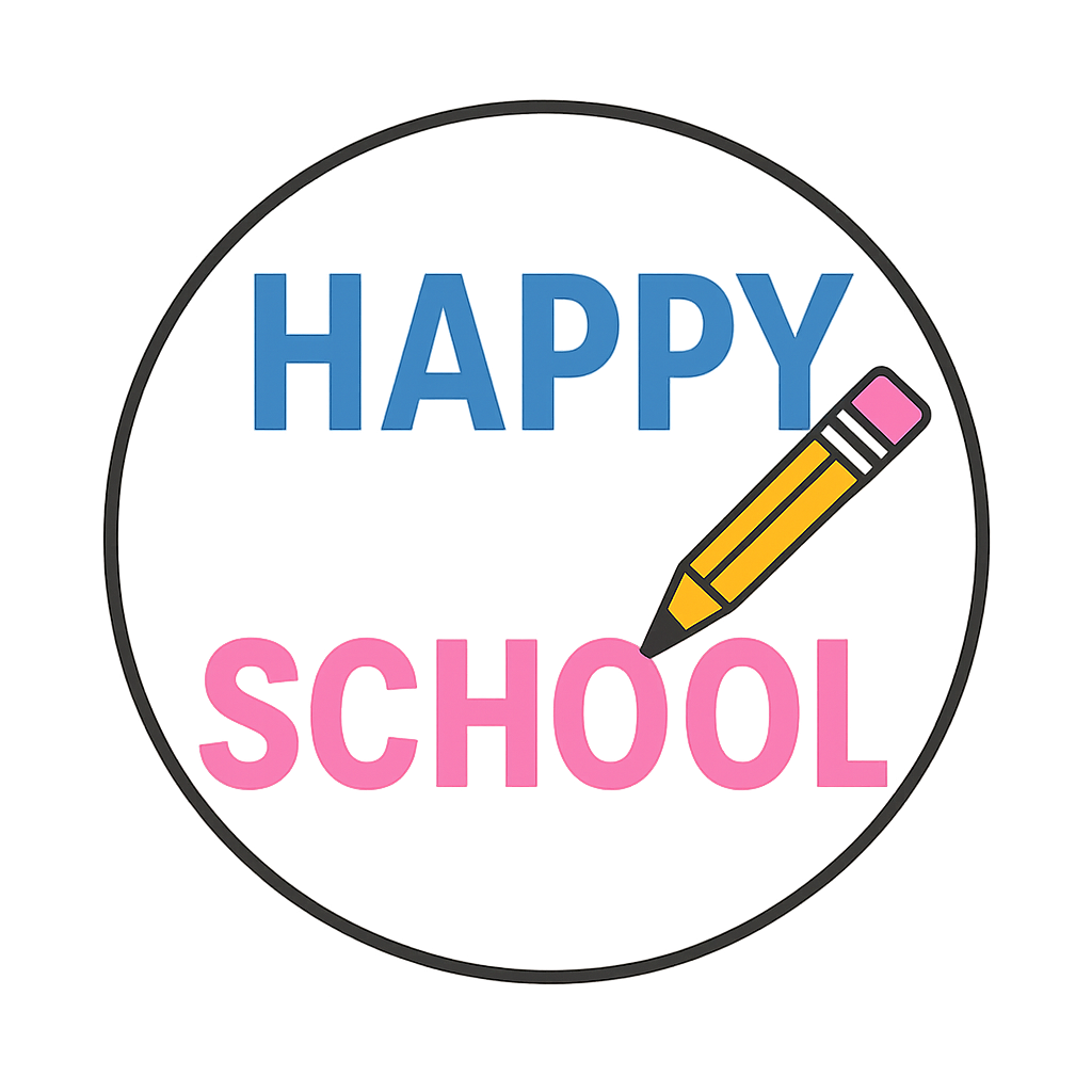 شعار مدرسه دائري
مقسوم بالعرض نصين
نص ازرق و نص وردي
وفي قلم رصاص صاير مائل  بين القسمين
ومكتوب عليه happy school 

شعار مدرسه دائري
مقسوم بالعرض نصين
نص ازرق و نص وردي
وفي قلم رصاص صاير مائل  بين القسمين
ومكتوب عليه happy school 