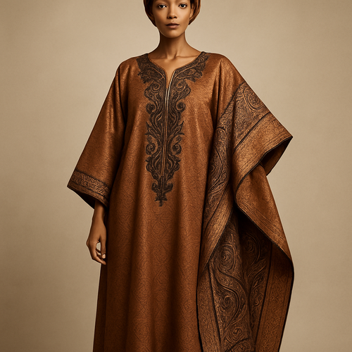 Create a shadda boubou for women that’s the first of its kind, unique, classy, and sophisticated in design. 