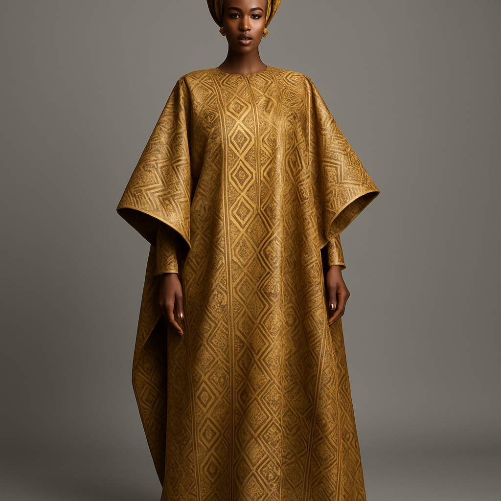 Create a shadda boubou for women that's the first of its kind, unique, classy, and sophisticated in design.
Create a shadda boubou for women that's the first of its kind, unique, classy, and sophisticated in design.