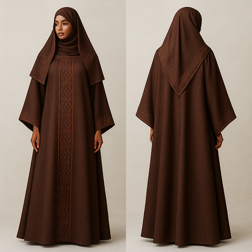 Create a shadda boubou for women that’s the first of its kind, unique, classy, and sophisticated in design. 