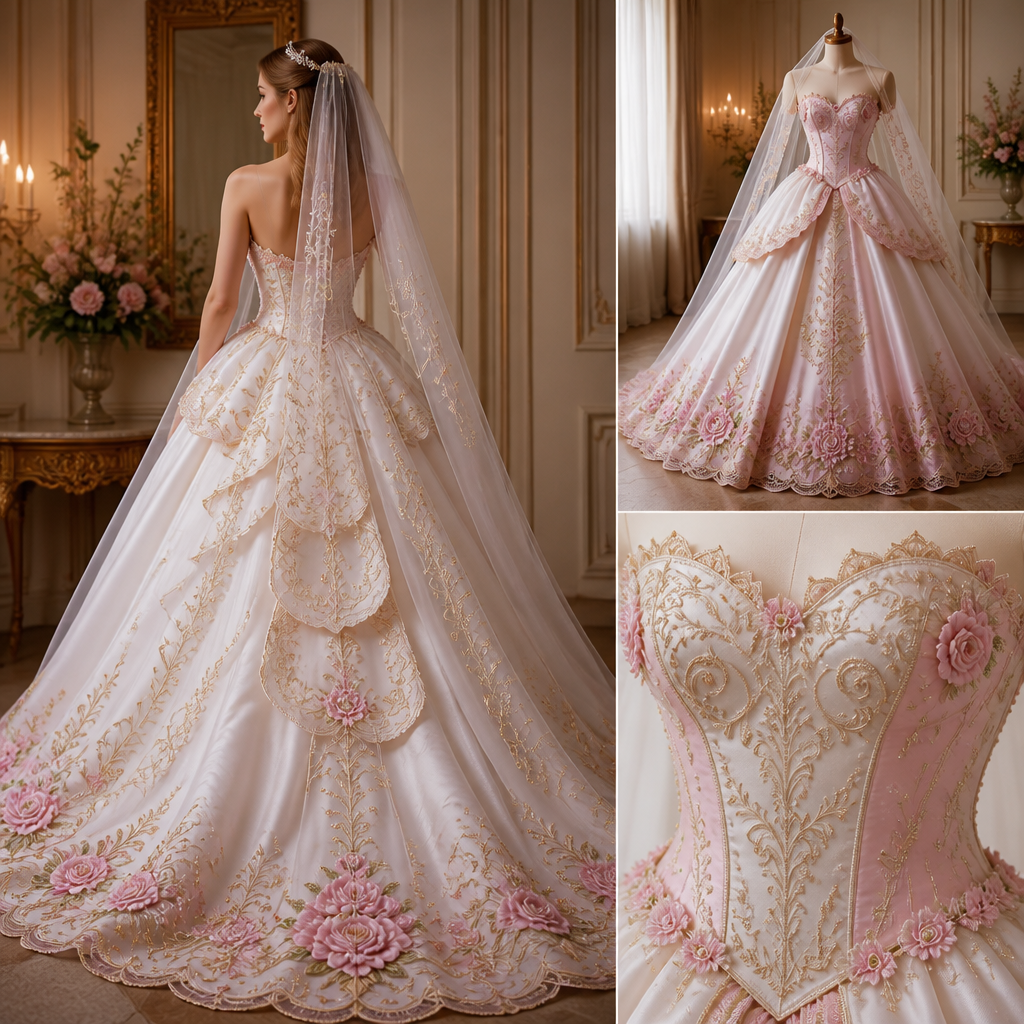 crie pra mim um vel de noiva que lembre o filme Barbie as três mosqueteiras. Brazil fashion aesthetics.
photorealistic fashion design, crie pra mim um vel de noiva que lembre o filme Barbie as três mosqueteiras. Brazil fashion aesthetics., just the design no text