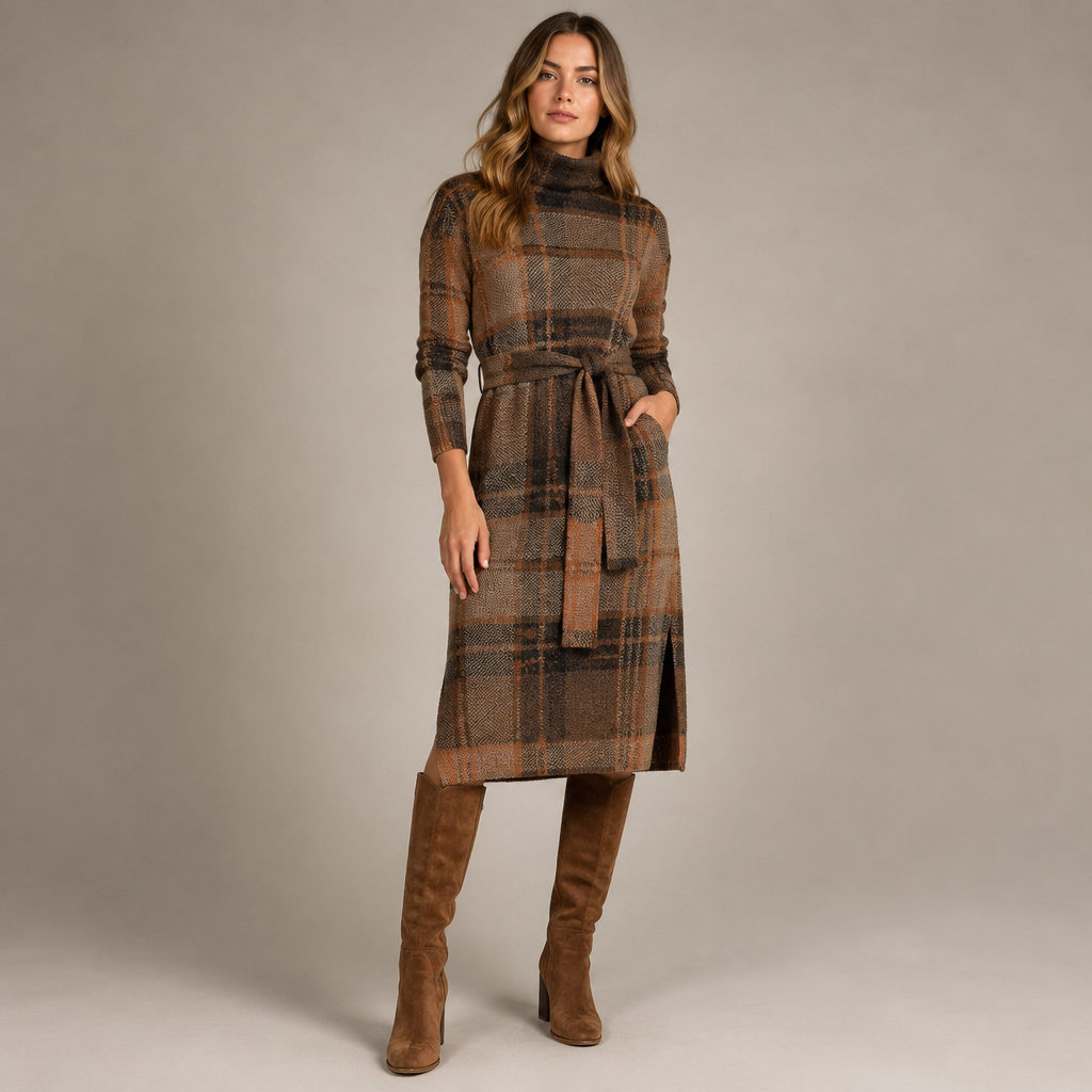 A Female Dress design, suitable for Fall. MN fashion aesthetics. Current season is Autumn in MN. Present it as professional fashion catalogue photography: the garment is the subject, shown full-length with editorial styling, neutral posing and tasteful, non-suggestive framing.
photorealistic fashion design, A Female Dress design, suitable for Fall. MN fashion aesthetics. Current season is Autumn in MN. Present it as professional fashion catalogue photography: the garment is the subject, shown full-length with editorial styling, neutral posing and tasteful, non-suggestive framing., just the design no text