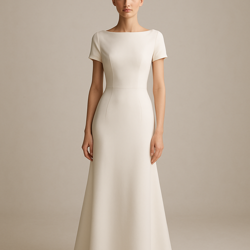 Dress so elegant also simple suit my shape 
