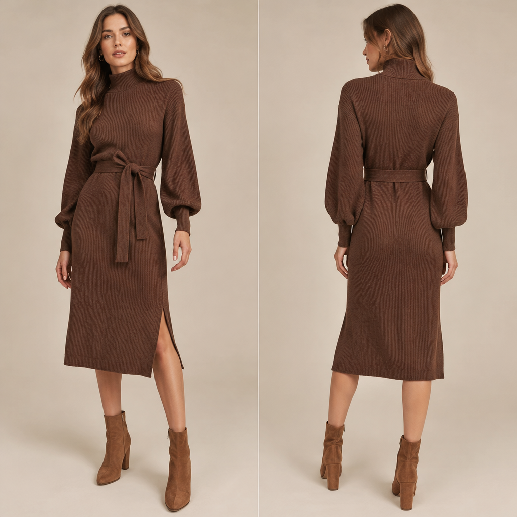 A Female Dress design. Consider American fashion — diverse and trend-driven, casual-cool, athleisure influence, regional variety from NYC sophistication to LA relaxed. Current season is Autumn in United States. Present it as professional fashion catalogue photography: the garment is the subject, shown full-length with editorial styling, neutral posing and tasteful, non-suggestive framing.
photorealistic fashion design, A Female Dress design. Consider American fashion — diverse and trend-driven, casual-cool, athleisure influence, regional variety from NYC sophistication to LA relaxed. Current season is Autumn in United States. Present it as professional fashion catalogue photography: the garment is the subject, shown full-length with editorial styling, neutral posing and tasteful, non-suggestive framing., just the design no text