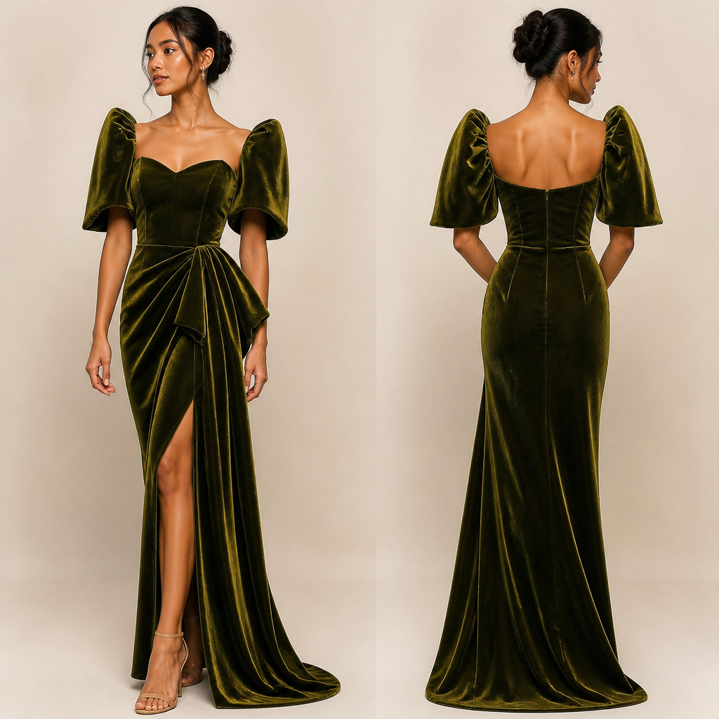 A Female Dress design, made of Velvet. Consider Filipino fashion — terno/Filipiniana, piña and jusi fabrics, tropical party wear, Western-influenced casual.
photorealistic fashion design, A Female Dress design, made of Velvet. Consider Filipino fashion — terno/Filipiniana, piña and jusi fabrics, tropical party wear, Western-influenced casual., just the design no text