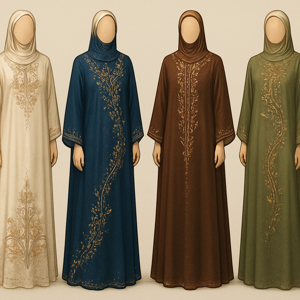 Create me modest boubou that's first in the world, using unique stone design, classy and sophisticated. Keep me 4 designs. Make them rich by adding minimal stone embroidery and stones designs.
Create me modest boubou that's first in the world, using unique stone design, classy and sophisticated. Keep me 4 designs. Make them rich by adding minimal stone embroidery and stones designs.