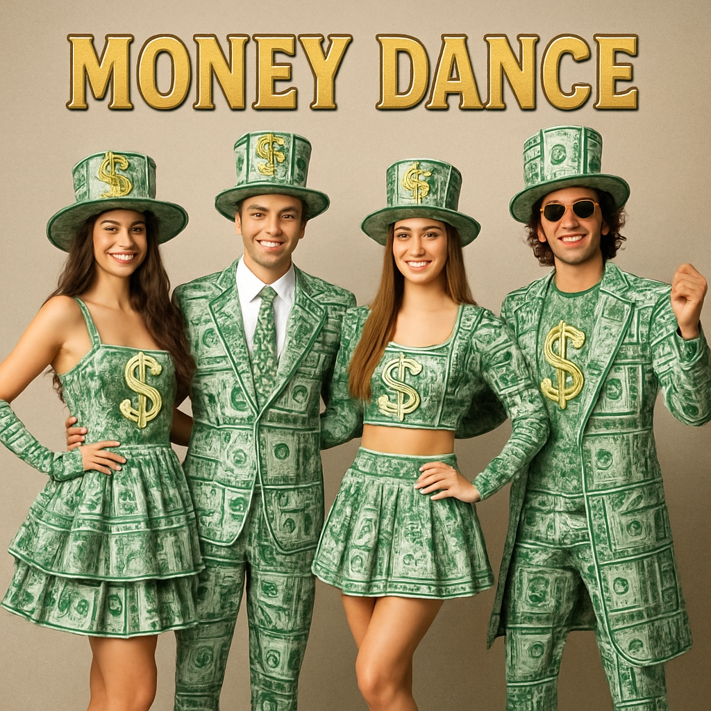 Θα βγάλω ένα γκρουπ με τους φίλους μου για το καρναβάλι της Πάτρας που θα λέγεται money dance και βγαίνει από το τραγούδι του ευ why που είναι αυτό το διάσημο Τρεντ με το χώρο θέλω να βγάλω τώρα μία στολή για αυτό το group έχεις κάτι να μου προτείνεις
Θα βγάλω ένα γκρουπ με τους φίλους μου για το καρναβάλι της Πάτρας που θα λέγεται money dance και βγαίνει από το τραγούδι του ευ why που είναι αυτό το διάσημο Τρεντ με το χώρο θέλω να βγάλω τώρα μία στολή για αυτό το group έχεις κάτι να μου προτείνεις