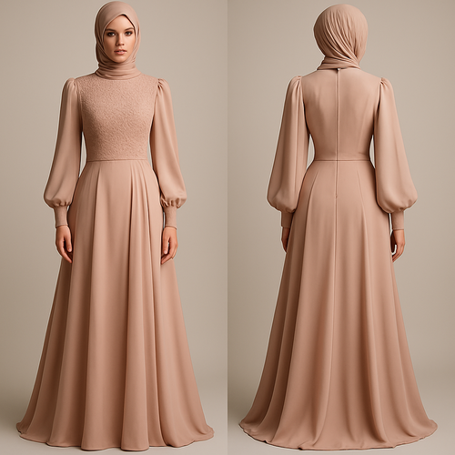 Design me beautiful sophisticated modest clothing, high-end designs that will stand out internationally and it shouldn’t be out there already in the world by making the designs , bou bou and beautiful dresses