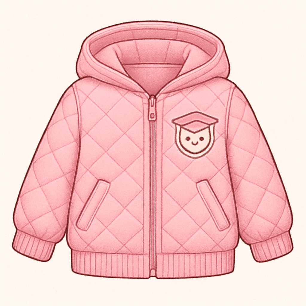 جاكيت بناتي من نايلون(مطري)
لونه وردي وعلى الجهة اليسرى من الصدر شعار مدرسه
يكون فيه قبعه


جاكيت بناتي من نايلون(مطري)
لونه وردي وعلى الجهة اليسرى من الصدر شعار مدرسه
يكون فيه قبعه
, kawaii style