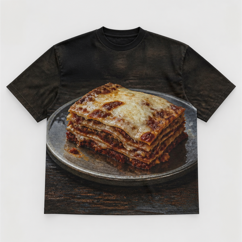 A Female Top design, in Streetwear style. maak een tshirt met het thema lasagna, maar zorg ervoor dat het nogsteeds lijkt op iets wat iemand zou dragen. Belgium fashion aesthetics.
photorealistic fashion design, A Female Top design, in Streetwear style. maak een tshirt met het thema lasagna, maar zorg ervoor dat het nogsteeds lijkt op iets wat iemand zou dragen. Belgium fashion aesthetics., streetwear style, just the design no text