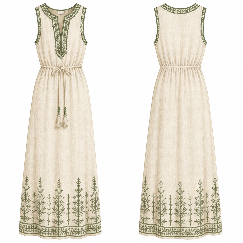 A Female Dress design, suitable for Summer, in Casual style. Algeria fashion aesthetics.
photorealistic fashion design, A Female Dress design, suitable for Summer, in Casual style. Algeria fashion aesthetics., casual style, just the design no text