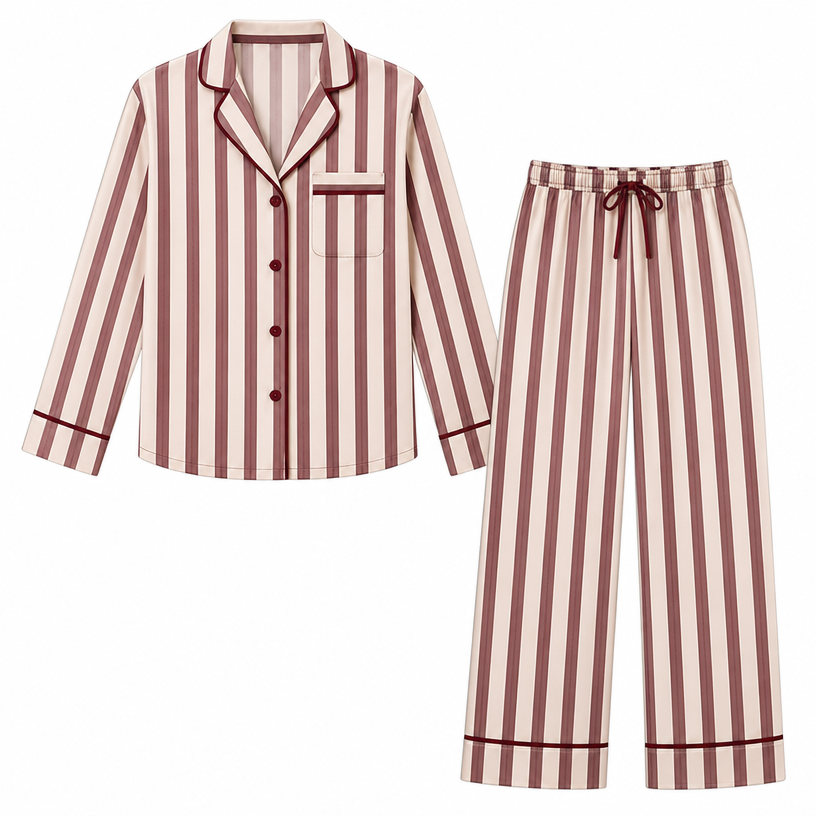 I want more light colors , wine red stripes
And little bit thicker
edit the attached fashion design with these instructions: I want more light colors , wine red stripes
And little bit thicker. keep it photorealistic, just the design no text