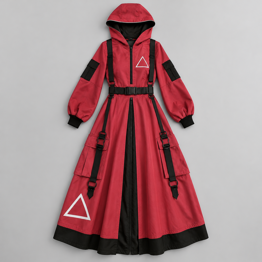 A Female Dress design, suitable for Fall. охранник из игры кальмара треугольник🔺 упал на колени слезах обнял маленькую девочку косичками плачет обняла шею семья охранников новый год мода одежди историй 👧😭🔺🥳 уфе Present it as professional fashion catalogue photography: the garment is the subject, shown full-length with editorial styling, neutral posing and tasteful, non-suggestive framing.
photorealistic fashion design, A Female Dress design, suitable for Fall. охранник из игры кальмара треугольник🔺 упал на колени слезах обнял маленькую девочку косичками плачет обняла шею семья охранников новый год мода одежди историй 👧😭🔺🥳 уфе Present it as professional fashion catalogue photography: the garment is the subject, shown full-length with editorial styling, neutral posing and tasteful, non-suggestive framing., just the design no text