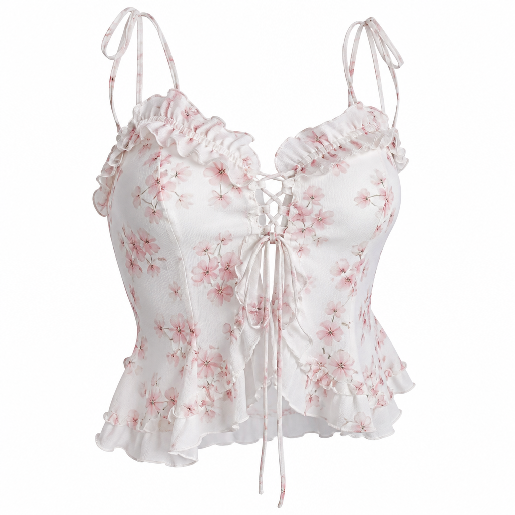 A Female Top design, in Y2K style. blanco con flores de cerezo rosas y bolados estilo coreano. Argentina fashion aesthetics.
photorealistic fashion design, A Female Top design, in Y2K style. blanco con flores de cerezo rosas y bolados estilo coreano. Argentina fashion aesthetics., y2k style, just the design no text