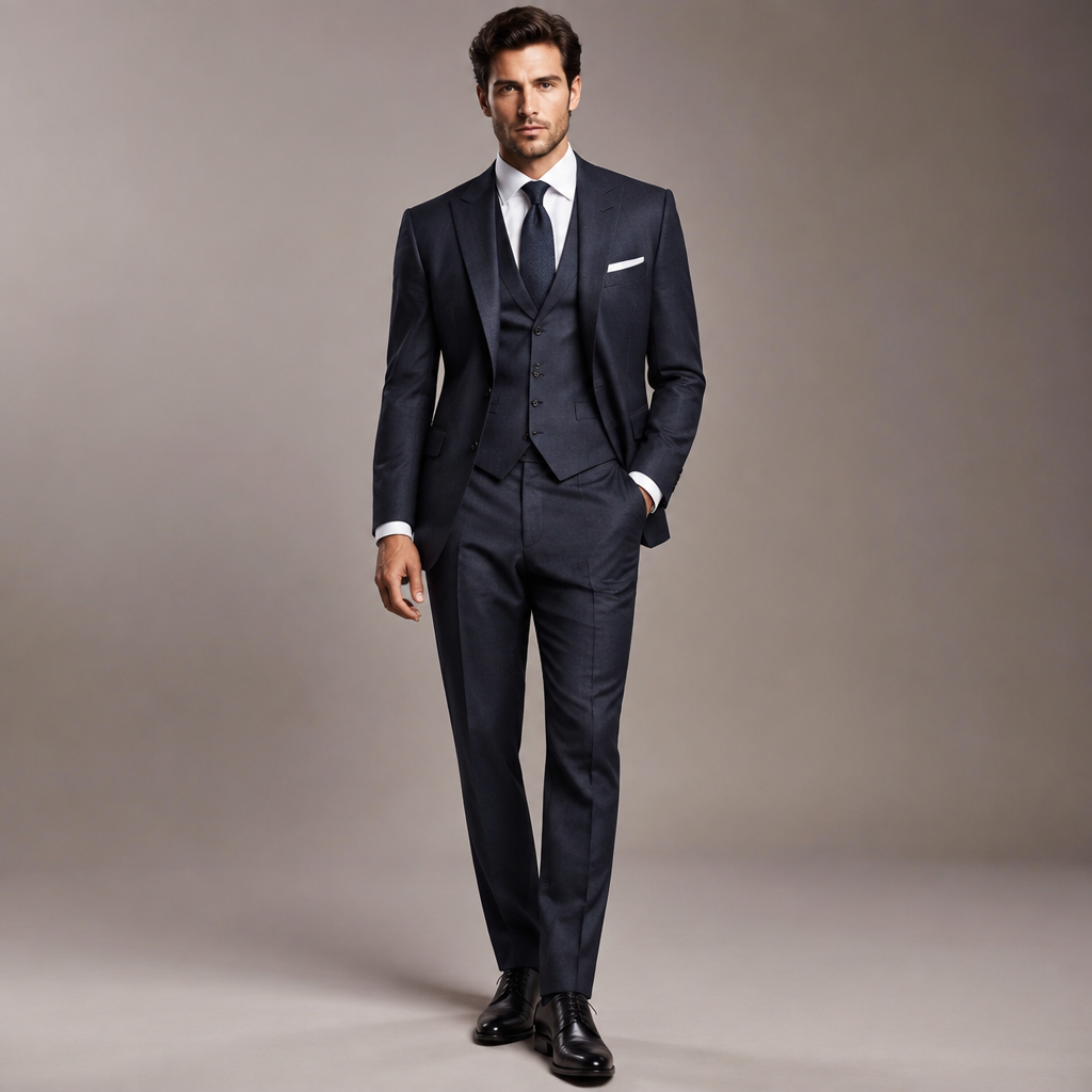 A Male Dress design, in Elegant style. cómo estás hoy. VE fashion aesthetics. Present it as professional fashion catalogue photography: the garment is the subject, shown full-length with editorial styling, neutral posing and tasteful, non-suggestive framing.
photorealistic fashion design, A Male Dress design, in Elegant style. cómo estás hoy. VE fashion aesthetics. Present it as professional fashion catalogue photography: the garment is the subject, shown full-length with editorial styling, neutral posing and tasteful, non-suggestive framing., elegant style, just the design no text