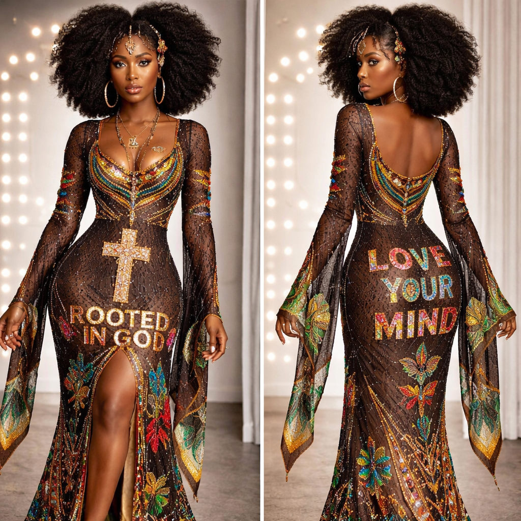 Black pride, indigenous pride, was Indian pride, rooted in God, rooted in faith, modest, sexy, not too revealing, mental health awareness
Black pride, indigenous pride, was Indian pride, rooted in God, rooted in faith, modest, sexy, not too revealing, mental health awareness , disco style, show front and back