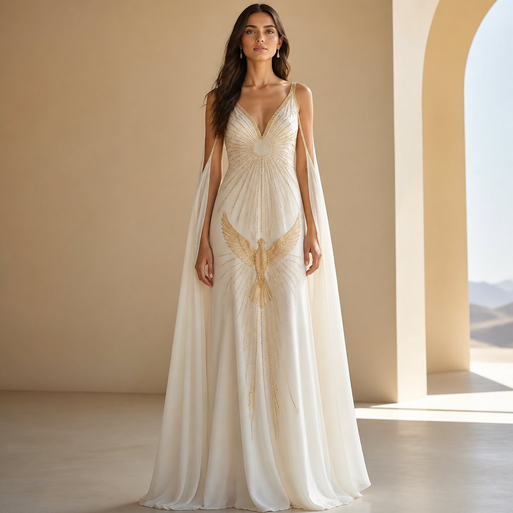 A Female Dress design, suitable for Summer. I want design dress inspired by world of my books, God and Holy Spirit. HR fashion aesthetics.
photorealistic fashion design, A Female Dress design, suitable for Summer. I want design dress inspired by world of my books, God and Holy Spirit. HR fashion aesthetics., just the design no text
