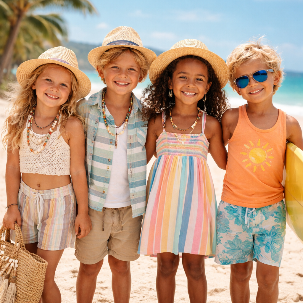 Beach kids
Beach kids
, beach style