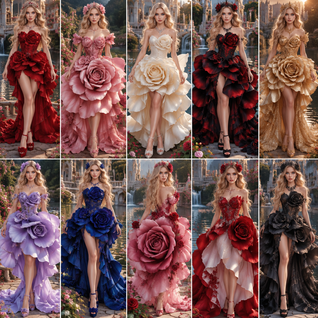 photorealistic fashion design, photorealistic fashion design, photorealistic fashion design, photorealistic fashion design, photorealistic fashion design, photorealistic fashion design, photorealistic fashion design, photorealistic fashion design, photorealistic fashion design, photorealistic fashion design, A Female Dress design, suitable for Fall. длинные волосы до колена кудрявые светлая девушка голубые глаза яркие макияж яркий красивые обстановка сзади огромные замки водопады бассейны золото бриллианты украшения сундуки с драгоценностями настоящими несуществующие ещё горшки с цветами грудь маленькая 75b блестящая очень блестящая Present it as professional fashion catalogue photography: the garment is the subject, shown full-length with editorial styling, neutral posing and tasteful, non-suggestive framing., just the design no text. Refinement: .
* **Главный объект:** Молодая женщина с волнистыми светлыми волосами стоит в полный рост. Её наряд выполнен в виде пышного многослойного цветка с белоснежными лепестками, сужающегося к талии и переходящего в зелёный стебель в области корсажа и декольте. Верхние лепестки элегантно обрамляют плечи и грудь, а тычинки цветка декоративно расположены у выреза.
* **Окружение:** Действие происходит на фоне спокойного природного водоема с темной водой, на которой плавают листья кувшинок и водные растения. На переднем плане слева виден фрагмент крупного живого стебля и бутона.
* **Атмосфера:** Композиция выдержана в сказочной, эльфийской эстетике, подчеркивая гармонию природы и высокой моды., just the design no text. Refinement: .
* **Главный объект:** Молодая женщина с волнистыми светлыми волосами стоит в полный рост. Её наряд выполнен в виде пышного многослойного цветка с белоснежными лепестками, сужающегося к талии и переходящего в зелёный стебель в области корсажа и декольте. Верхние лепестки элегантно обрамляют плечи и грудь, а тычинки цветка декоративно расположены у выреза.
* **Окружение:** Действие происходит на фоне спокойного природного водоема с темной водой, на которой плавают листья кувшинок и водные растения. На переднем плане слева виден фрагмент крупного живого стебля и бутона.
* **Атмосфера:** Композиция выдержана в сказочной, эльфийской эстетике, подчеркивая гармонию природы и высокой моды. роза, just the design no text. Refinement: роза, just the design no text. Refinement: роза, just the design no text. Refinement: роза, just the design no text. Refinement: из одного цветка розы, just the design no text. Refinement: из одного цветка, just the design no text. Refinement: ещё, just the design no text. Refinement: все варианты роза, just the design no text. Refinement: все варианты роз
photorealistic fashion design, photorealistic fashion design, photorealistic fashion design, photorealistic fashion design, photorealistic fashion design, photorealistic fashion design, photorealistic fashion design, photorealistic fashion design, photorealistic fashion design, photorealistic fashion design, photorealistic fashion design, A Female Dress design, suitable for Fall. длинные волосы до колена кудрявые светлая девушка голубые глаза яркие макияж яркий красивые обстановка сзади огромные замки водопады бассейны золото бриллианты украшения сундуки с драгоценностями настоящими несуществующие ещё горшки с цветами грудь маленькая 75b блестящая очень блестящая Present it as professional fashion catalogue photography: the garment is the subject, shown full-length with editorial styling, neutral posing and tasteful, non-suggestive framing., just the design no text. Refinement: .
* **Главный объект:** Молодая женщина с волнистыми светлыми волосами стоит в полный рост. Её наряд выполнен в виде пышного многослойного цветка с белоснежными лепестками, сужающегося к талии и переходящего в зелёный стебель в области корсажа и декольте. Верхние лепестки элегантно обрамляют плечи и грудь, а тычинки цветка декоративно расположены у выреза.
* **Окружение:** Действие происходит на фоне спокойного природного водоема с темной водой, на которой плавают листья кувшинок и водные растения. На переднем плане слева виден фрагмент крупного живого стебля и бутона.
* **Атмосфера:** Композиция выдержана в сказочной, эльфийской эстетике, подчеркивая гармонию природы и высокой моды., just the design no text. Refinement: .
* **Главный объект:** Молодая женщина с волнистыми светлыми волосами стоит в полный рост. Её наряд выполнен в виде пышного многослойного цветка с белоснежными лепестками, сужающегося к талии и переходящего в зелёный стебель в области корсажа и декольте. Верхние лепестки элегантно обрамляют плечи и грудь, а тычинки цветка декоративно расположены у выреза.
* **Окружение:** Действие происходит на фоне спокойного природного водоема с темной водой, на которой плавают листья кувшинок и водные растения. На переднем плане слева виден фрагмент крупного живого стебля и бутона.
* **Атмосфера:** Композиция выдержана в сказочной, эльфийской эстетике, подчеркивая гармонию природы и высокой моды. роза, just the design no text. Refinement: роза, just the design no text. Refinement: роза, just the design no text. Refinement: роза, just the design no text. Refinement: из одного цветка розы, just the design no text. Refinement: из одного цветка, just the design no text. Refinement: ещё, just the design no text. Refinement: все варианты роза, just the design no text. Refinement: все варианты роз, just the design no text
