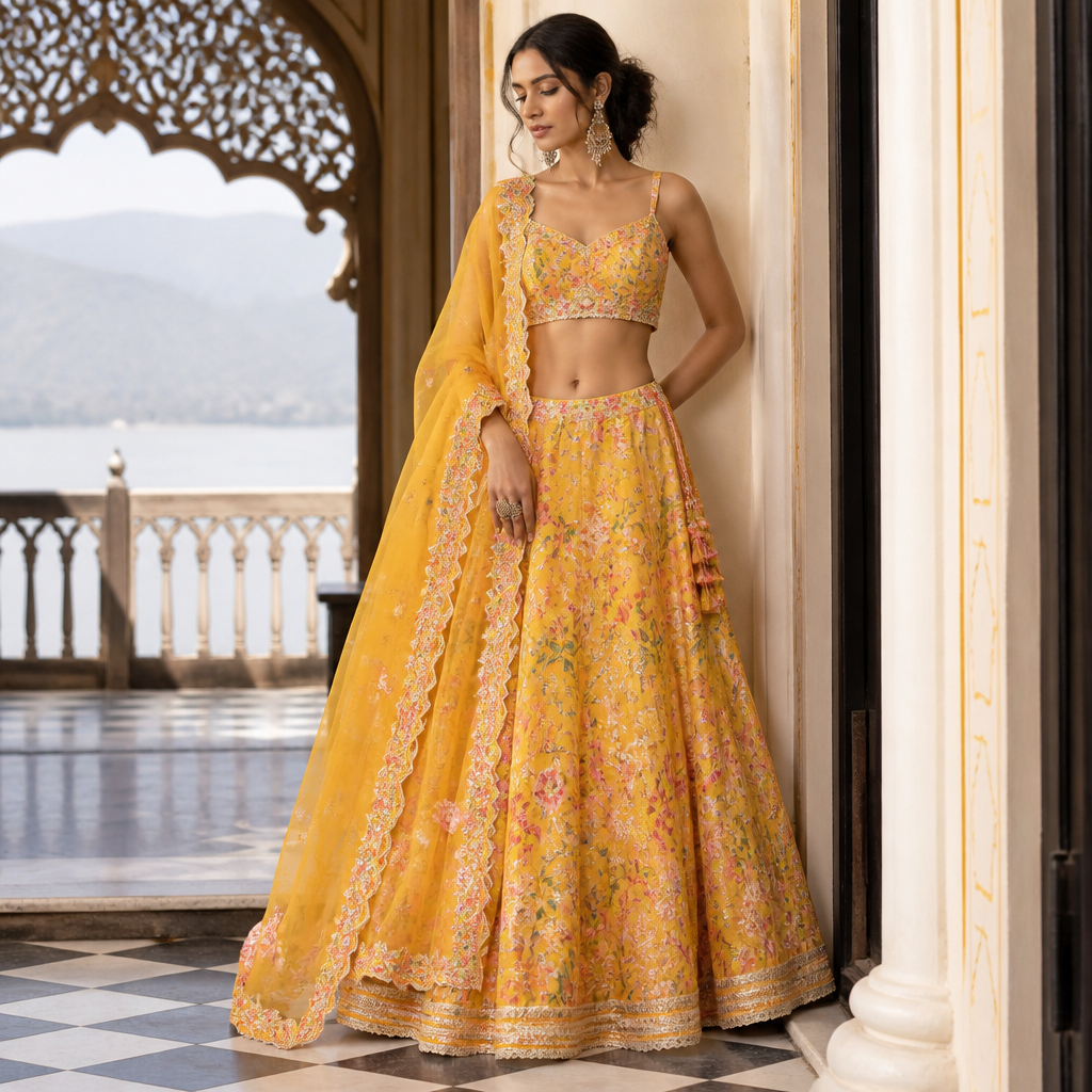 A Female Dress design, suitable for Summer. Consider Indian fashion aesthetics — consider saree, lehenga, salwar kameez, kurti, anarkali; local fabrics like chanderi, banarasi, chikankari, block prints; vibrant colors and rich embroidery. Current season is Summer in India.
photorealistic fashion design, A Female Dress design, suitable for Summer. Consider Indian fashion aesthetics — consider saree, lehenga, salwar kameez, kurti, anarkali; local fabrics like chanderi, banarasi, chikankari, block prints; vibrant colors and rich embroidery. Current season is Summer in India., just the design no text
