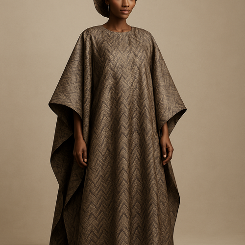Create a shadda boubou for women that's the first of its kind, unique, classy, and sophisticated in design.