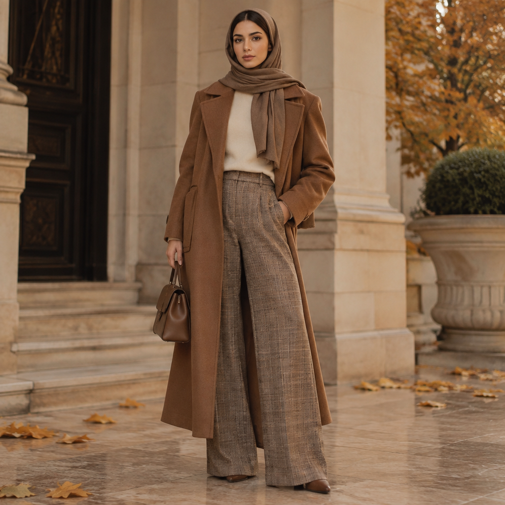 A Female fashion design. IQ fashion aesthetics. Current season is Autumn in IQ. Present it as professional fashion catalogue photography: the garment is the subject, shown full-length with editorial styling, neutral posing and tasteful, non-suggestive framing.
photorealistic fashion design, A Female fashion design. IQ fashion aesthetics. Current season is Autumn in IQ. Present it as professional fashion catalogue photography: the garment is the subject, shown full-length with editorial styling, neutral posing and tasteful, non-suggestive framing., just the design no text