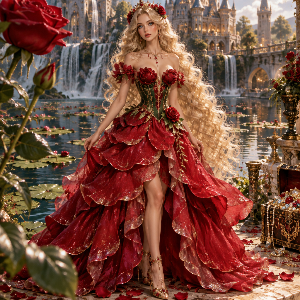 photorealistic fashion design, photorealistic fashion design, photorealistic fashion design, photorealistic fashion design, A Female Dress design, suitable for Fall. длинные волосы до колена кудрявые светлая девушка голубые глаза яркие макияж яркий красивые обстановка сзади огромные замки водопады бассейны золото бриллианты украшения сундуки с драгоценностями настоящими несуществующие ещё горшки с цветами грудь маленькая 75b блестящая очень блестящая Present it as professional fashion catalogue photography: the garment is the subject, shown full-length with editorial styling, neutral posing and tasteful, non-suggestive framing., just the design no text. Refinement: .
* **Главный объект:** Молодая женщина с волнистыми светлыми волосами стоит в полный рост. Её наряд выполнен в виде пышного многослойного цветка с белоснежными лепестками, сужающегося к талии и переходящего в зелёный стебель в области корсажа и декольте. Верхние лепестки элегантно обрамляют плечи и грудь, а тычинки цветка декоративно расположены у выреза.
* **Окружение:** Действие происходит на фоне спокойного природного водоема с темной водой, на которой плавают листья кувшинок и водные растения. На переднем плане слева виден фрагмент крупного живого стебля и бутона.
* **Атмосфера:** Композиция выдержана в сказочной, эльфийской эстетике, подчеркивая гармонию природы и высокой моды., just the design no text. Refinement: .
* **Главный объект:** Молодая женщина с волнистыми светлыми волосами стоит в полный рост. Её наряд выполнен в виде пышного многослойного цветка с белоснежными лепестками, сужающегося к талии и переходящего в зелёный стебель в области корсажа и декольте. Верхние лепестки элегантно обрамляют плечи и грудь, а тычинки цветка декоративно расположены у выреза.
* **Окружение:** Действие происходит на фоне спокойного природного водоема с темной водой, на которой плавают листья кувшинок и водные растения. На переднем плане слева виден фрагмент крупного живого стебля и бутона.
* **Атмосфера:** Композиция выдержана в сказочной, эльфийской эстетике, подчеркивая гармонию природы и высокой моды. роза, just the design no text. Refinement: роза, just the design no text. Refinement: роза
photorealistic fashion design, photorealistic fashion design, photorealistic fashion design, photorealistic fashion design, photorealistic fashion design, A Female Dress design, suitable for Fall. длинные волосы до колена кудрявые светлая девушка голубые глаза яркие макияж яркий красивые обстановка сзади огромные замки водопады бассейны золото бриллианты украшения сундуки с драгоценностями настоящими несуществующие ещё горшки с цветами грудь маленькая 75b блестящая очень блестящая Present it as professional fashion catalogue photography: the garment is the subject, shown full-length with editorial styling, neutral posing and tasteful, non-suggestive framing., just the design no text. Refinement: .
* **Главный объект:** Молодая женщина с волнистыми светлыми волосами стоит в полный рост. Её наряд выполнен в виде пышного многослойного цветка с белоснежными лепестками, сужающегося к талии и переходящего в зелёный стебель в области корсажа и декольте. Верхние лепестки элегантно обрамляют плечи и грудь, а тычинки цветка декоративно расположены у выреза.
* **Окружение:** Действие происходит на фоне спокойного природного водоема с темной водой, на которой плавают листья кувшинок и водные растения. На переднем плане слева виден фрагмент крупного живого стебля и бутона.
* **Атмосфера:** Композиция выдержана в сказочной, эльфийской эстетике, подчеркивая гармонию природы и высокой моды., just the design no text. Refinement: .
* **Главный объект:** Молодая женщина с волнистыми светлыми волосами стоит в полный рост. Её наряд выполнен в виде пышного многослойного цветка с белоснежными лепестками, сужающегося к талии и переходящего в зелёный стебель в области корсажа и декольте. Верхние лепестки элегантно обрамляют плечи и грудь, а тычинки цветка декоративно расположены у выреза.
* **Окружение:** Действие происходит на фоне спокойного природного водоема с темной водой, на которой плавают листья кувшинок и водные растения. На переднем плане слева виден фрагмент крупного живого стебля и бутона.
* **Атмосфера:** Композиция выдержана в сказочной, эльфийской эстетике, подчеркивая гармонию природы и высокой моды. роза, just the design no text. Refinement: роза, just the design no text. Refinement: роза, just the design no text