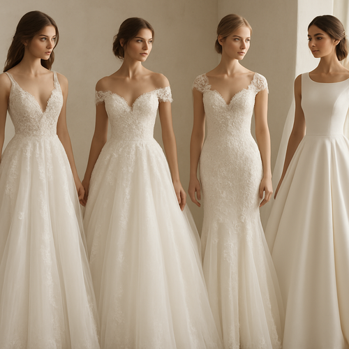 A beautiful wedding dresses
