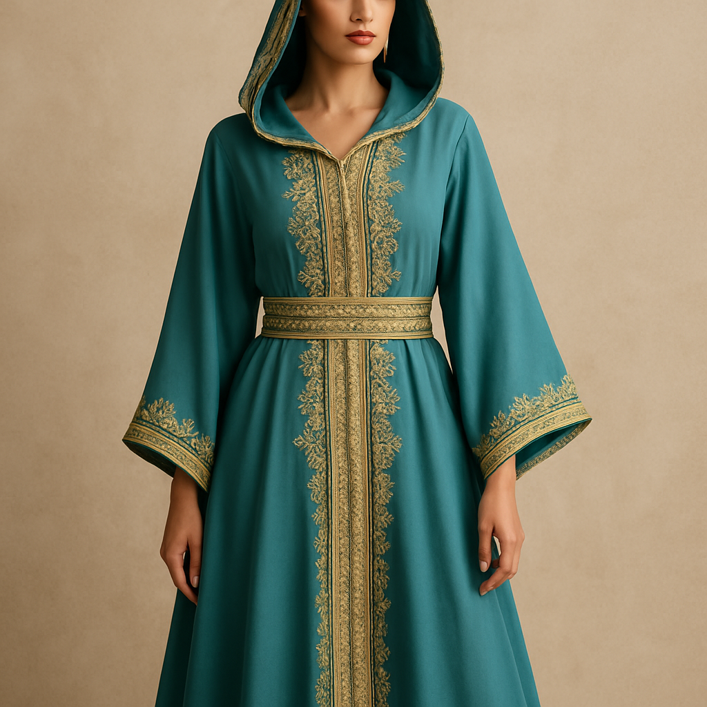 Caftan marocain cloche
Caftan marocain cloche