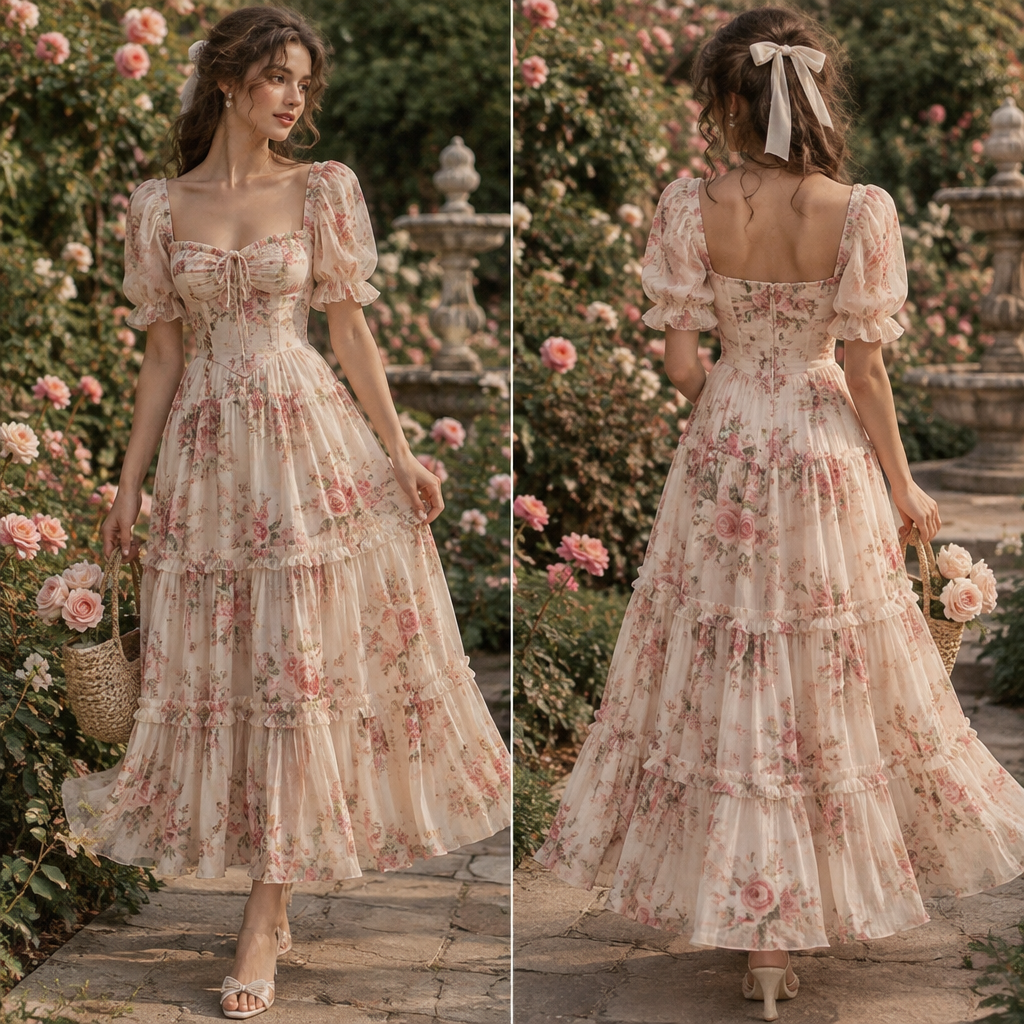 فتاه عصريه في حديقه مليان ورود
photorealistic fashion design, فتاه عصريه في حديقه مليان ورود
, vintage style, just the design no text, show front and back