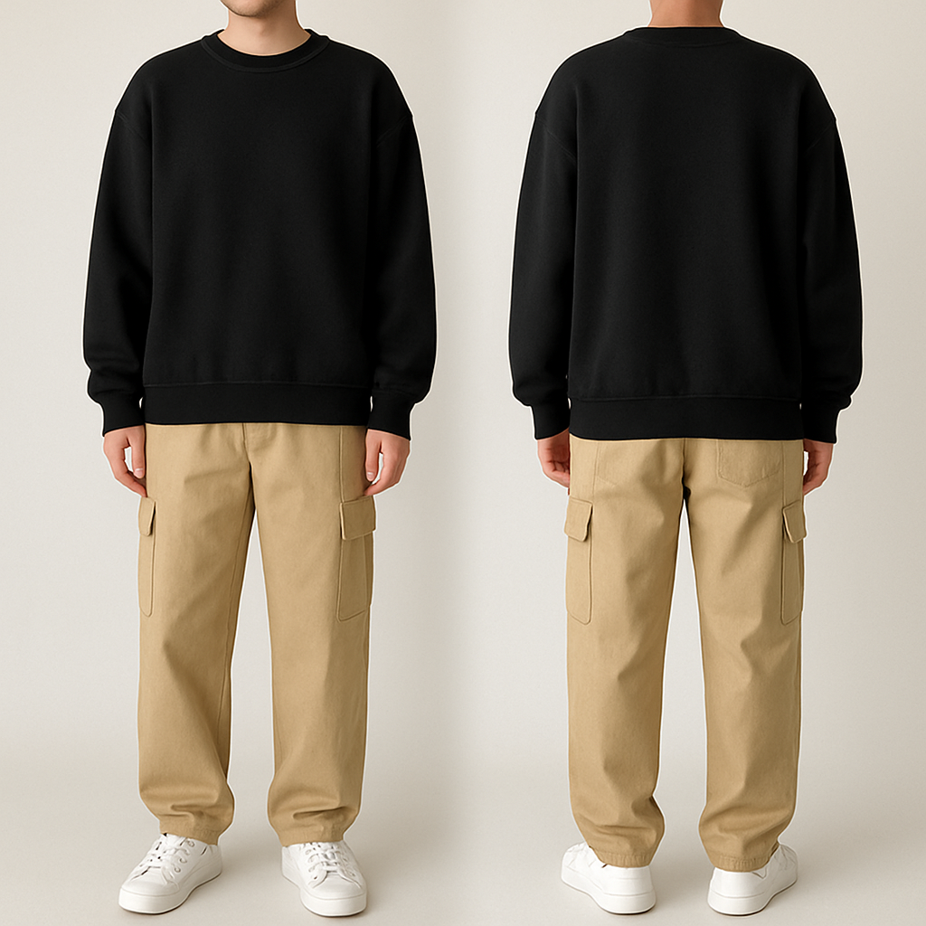 unisex casual wear

unisex casual wear, streetwear style, show front and back