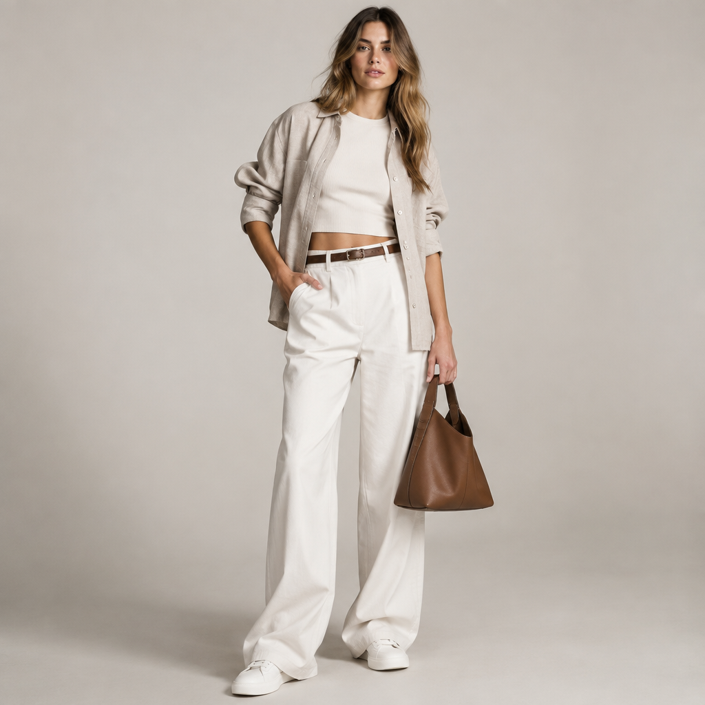 créame un look para ir al shopping. PY fashion aesthetics. Present it as professional fashion catalogue photography: the garment is the subject, shown full-length with editorial styling, neutral posing and tasteful, non-suggestive framing.
photorealistic fashion design, créame un look para ir al shopping. PY fashion aesthetics. Present it as professional fashion catalogue photography: the garment is the subject, shown full-length with editorial styling, neutral posing and tasteful, non-suggestive framing., just the design no text