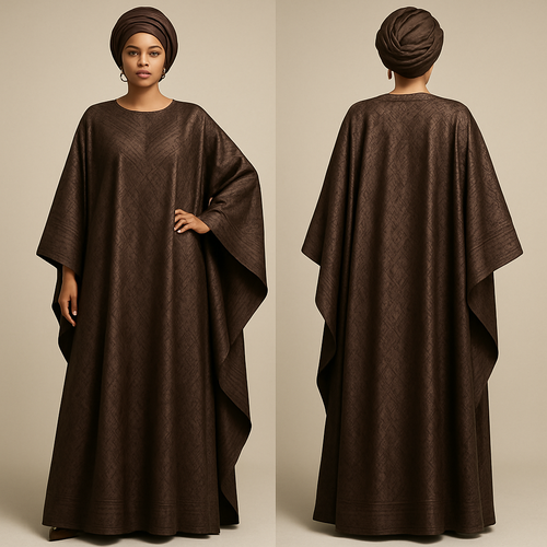 Create a shadda boubou for women that’s the first of its kind, unique, classy, and sophisticated in design. 